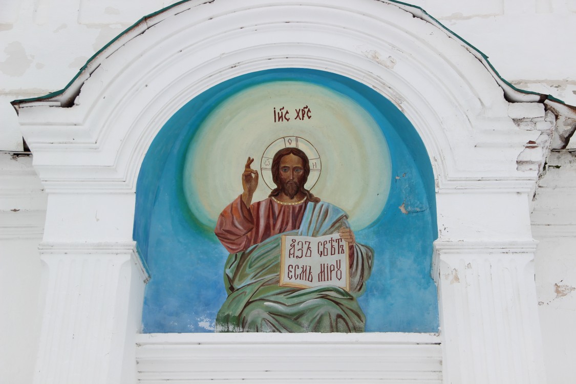 Церковь Смоленской Иконы Божией Матери, Диево-Городище (Некрасовский район, Ярославская область). архитектурные детали