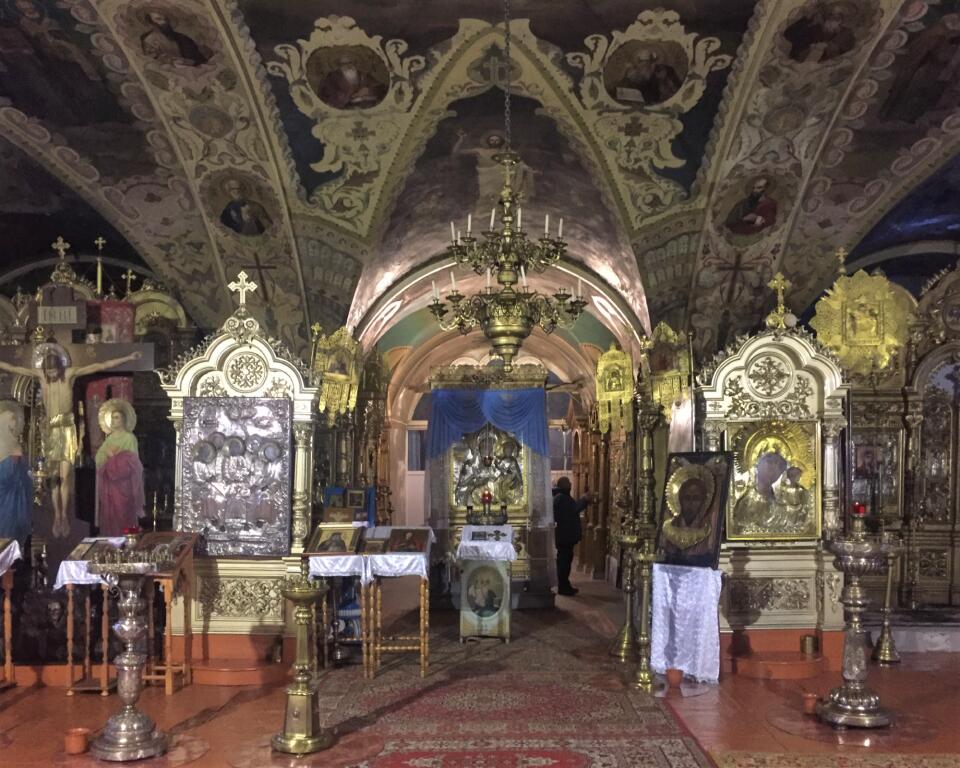 Церковь Смоленской Иконы Божией Матери, Диево-Городище (Некрасовский район, Ярославская область). интерьер и убранство, Трапезная