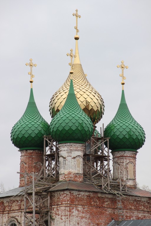 Церковь Спаса Нерукотворного Образа, Рыбницы (Некрасовский район, Ярославская область). архитектурные детали