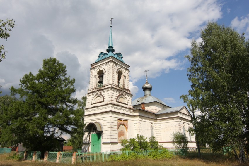 Новодашково. Церковь Параскевы Пятницы. фасады