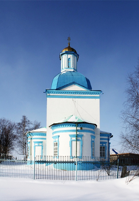 Церковь Иоакима и Анны, Носовское (Череповецкий район, Вологодская область). фасады