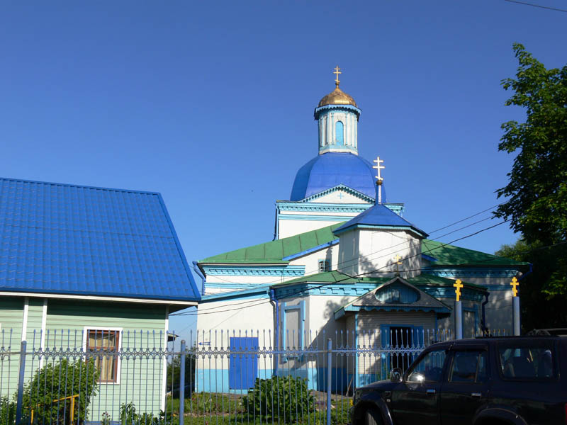 Церковь Иоакима и Анны, Носовское (Череповецкий район, Вологодская область). общий вид в ландшафте, вид с запада