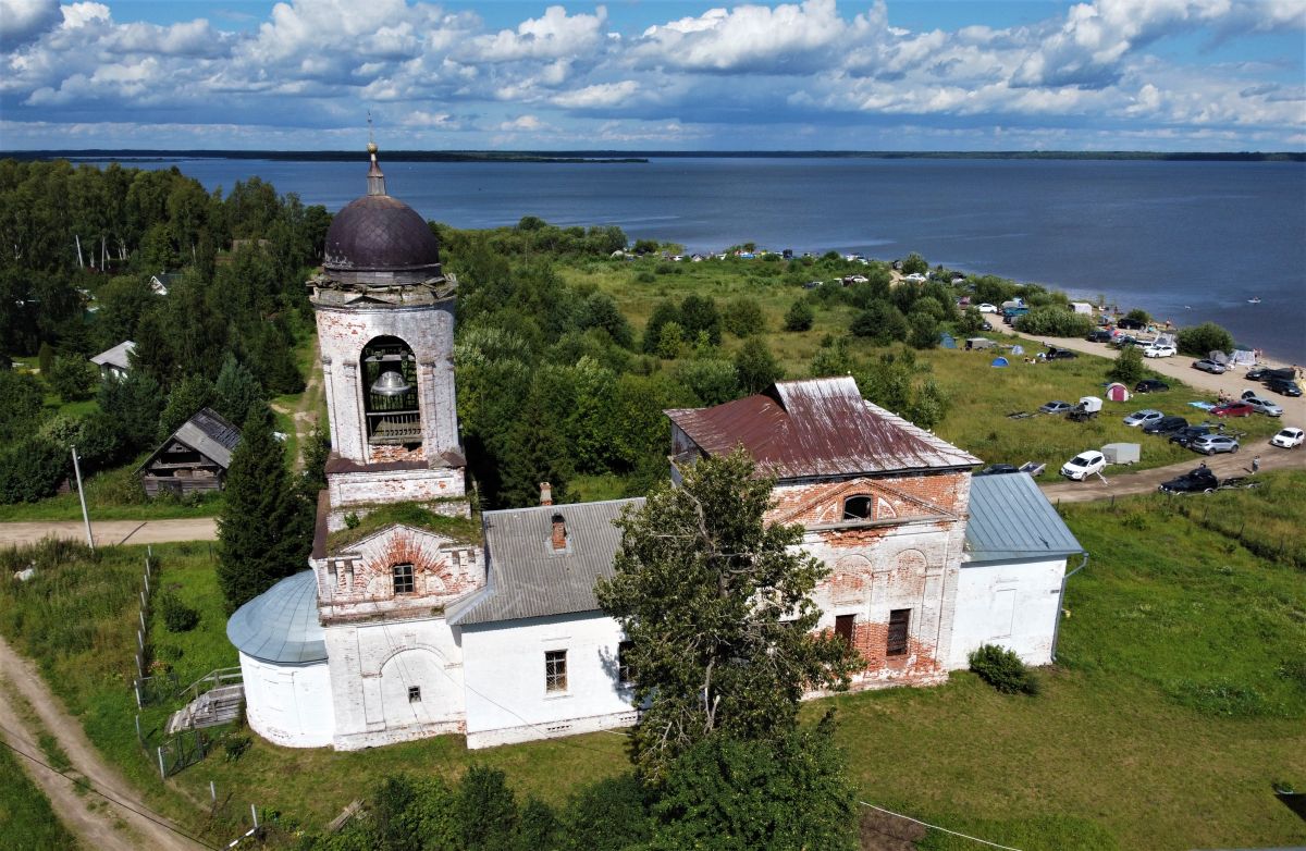 Церковь Антония Великого, Пески (Вологодский район), фотография. фасады
