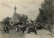 Часовня Креста Господня на Святом озере, Фото 1909 года из фондов Костромского государственного историко-архитектурного и художественного музея-заповедника<br>, Некрасово, Костромской район, Костромская область