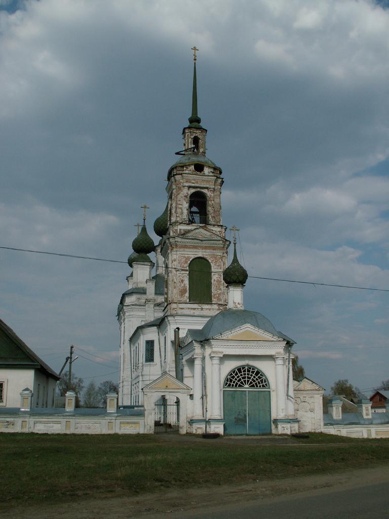 Церковь Покрова Пресвятой Богородицы, Шунга (Костромской район, Костромская область). фасады