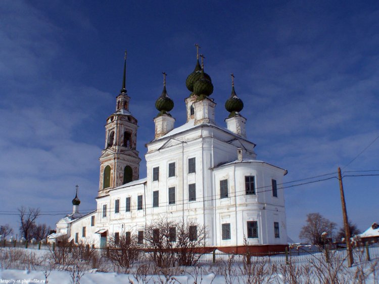 Церковь Покрова Пресвятой Богородицы, Шунга (Костромской район, Костромская область). фасады