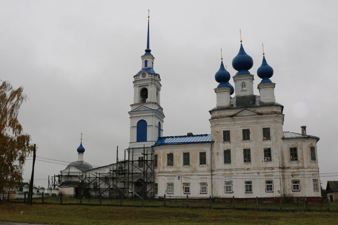 Церковь Покрова Пресвятой Богородицы, Шунга (Костромской район, Костромская область). фасады