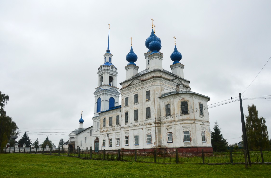 Церковь Покрова Пресвятой Богородицы, Шунга (Костромской район, Костромская область). фасады
