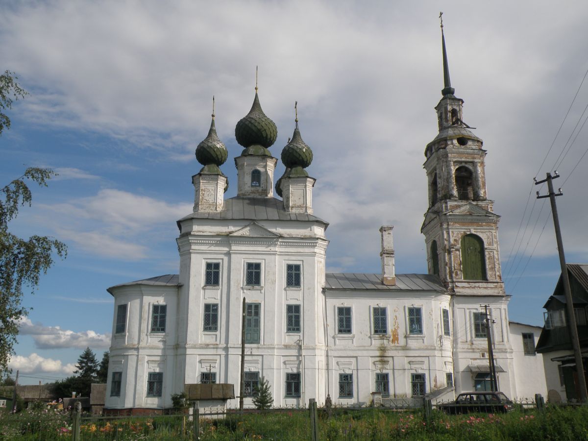 Церковь Покрова Пресвятой Богородицы, Шунга (Костромской район, Костромская область). фасады