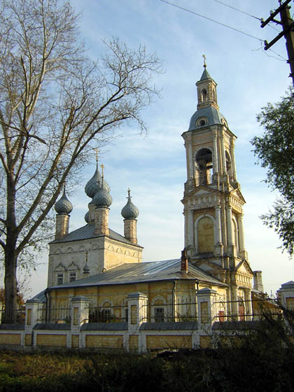 Саметь. Церковь Николая Чудотворца. фасады