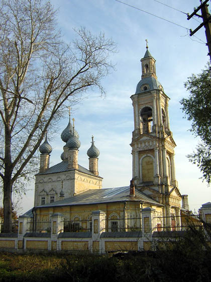 Церковь Николая Чудотворца, Саметь (Костромской район, Костромская область). фасады