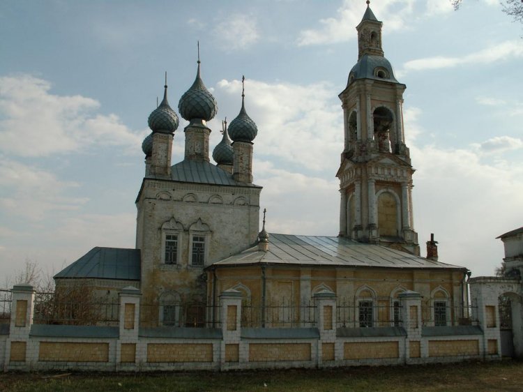 Саметь. Церковь Николая Чудотворца. фасады