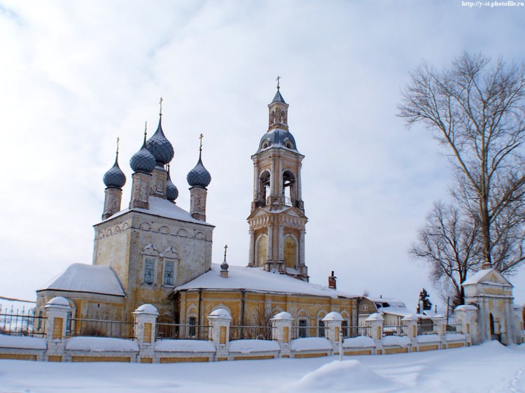 Церковь Николая Чудотворца, Саметь (Костромской район, Костромская область). фасады