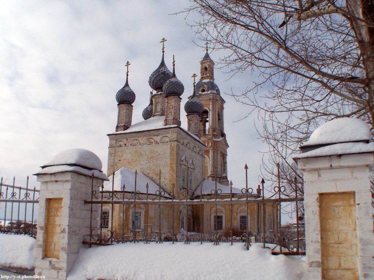 Саметь. Церковь Николая Чудотворца. фасады