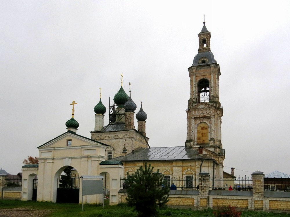 Саметь. Церковь Николая Чудотворца. фасады