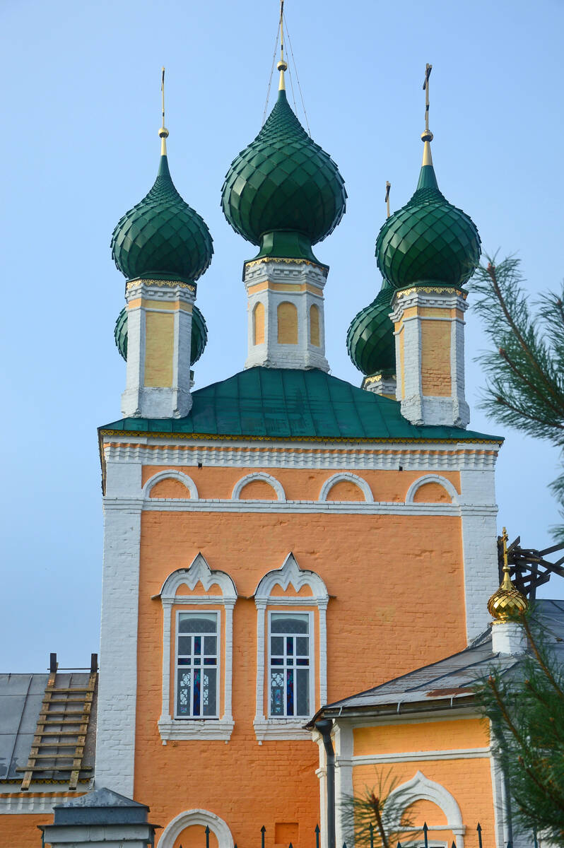 Церковь Николая Чудотворца, Саметь (Костромской район, Костромская область). архитектурные детали