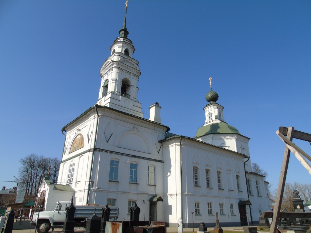 Кострома. Церковь Спаса Нерукотворного Образа на Запрудне. фасады