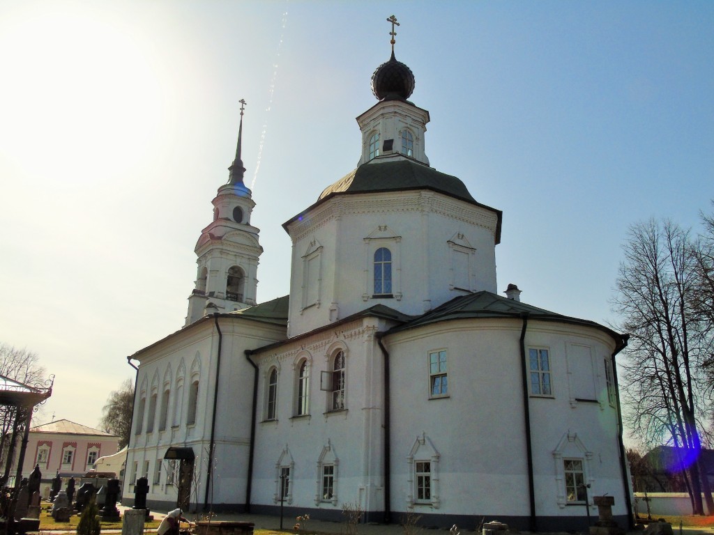 Церковь Спаса Нерукотворного Образа на Запрудне, Кострома (Кострома, город, Костромская область). фасады