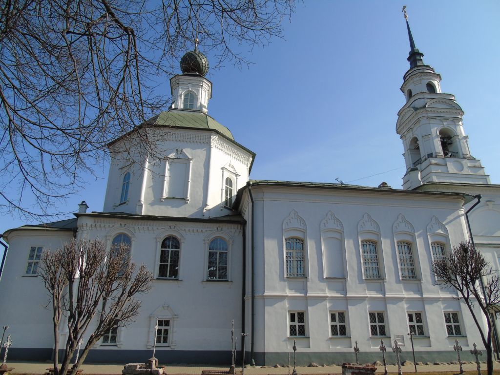 Церковь Спаса Нерукотворного Образа на Запрудне, Кострома (Кострома, город, Костромская область). фасады