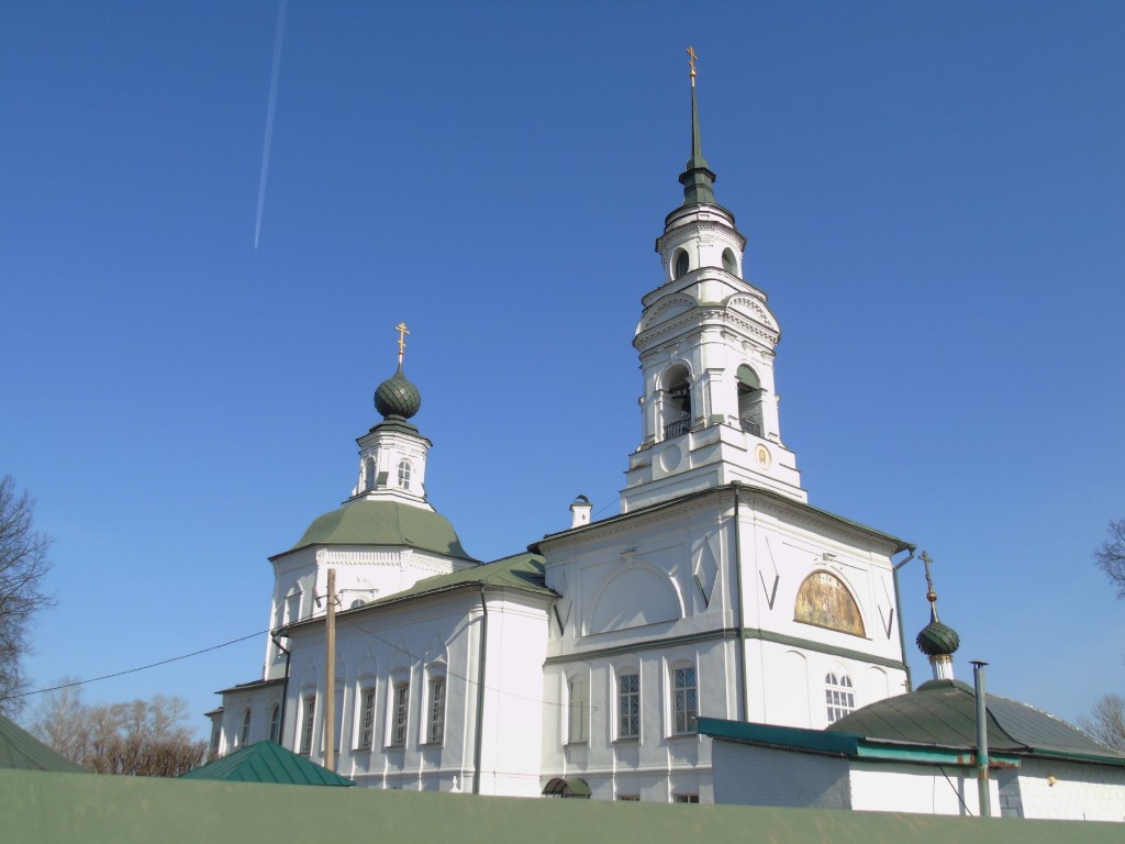 Церковь Спаса Нерукотворного Образа на Запрудне, Кострома (Кострома, город, Костромская область). фасады