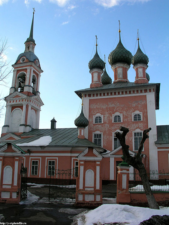 Кострома. Церковь Иоанна Златоуста. архитектурные детали