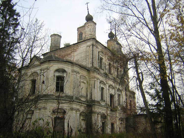 Церковь Собора Пресвятой Богородицы, Коровье, село (Чухломский район, Костромская область). фасады