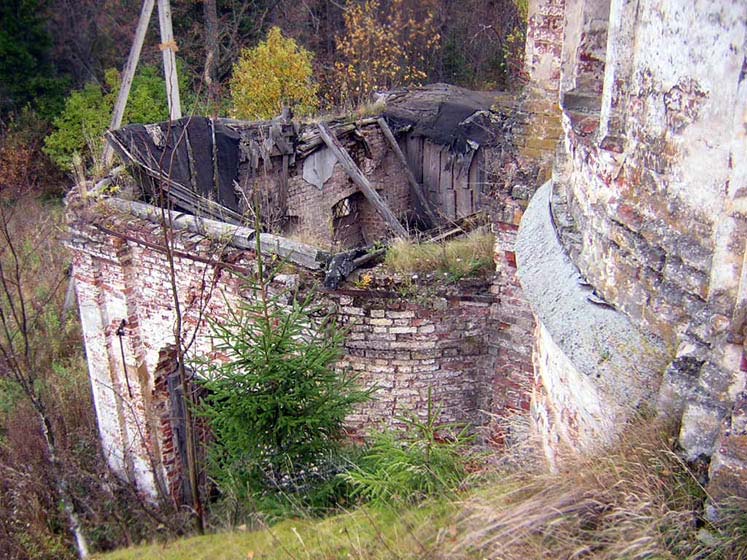 Коровье, село. Церковь Собора Пресвятой Богородицы. архитектурные детали