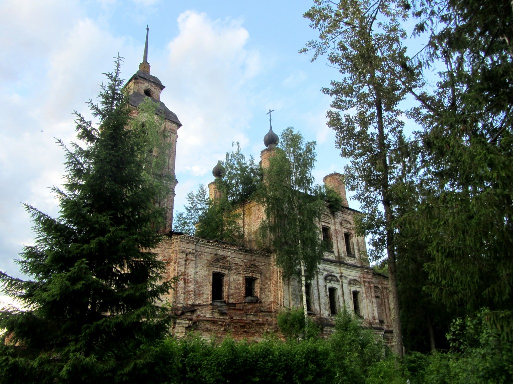 Коровье, село. Церковь Собора Пресвятой Богородицы. фасады