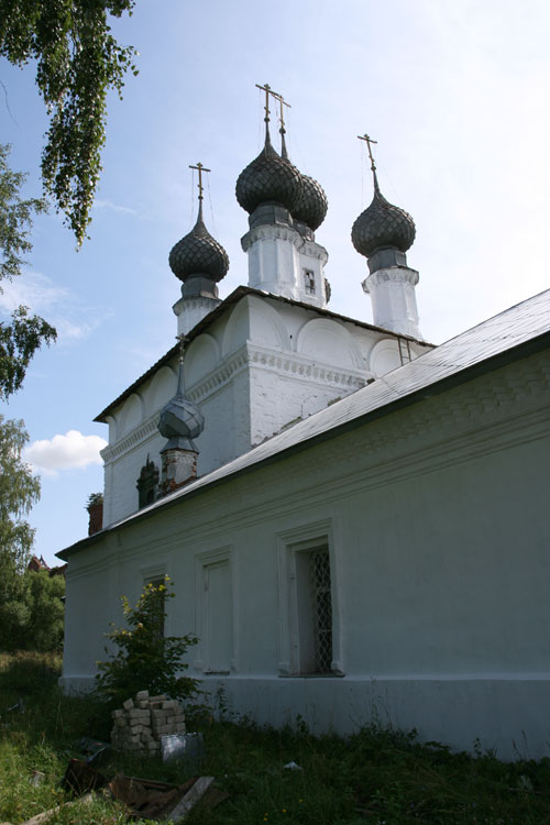 Церковь Николая Чудотворца, Сидоровское (Красносельский район, Костромская область). архитектурные детали