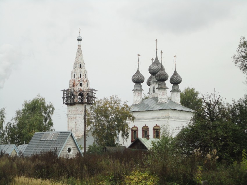 Церкви костромской области фото Церковь Николая Чудотворца, Сидоровское (Красносельский район), фотография. общи