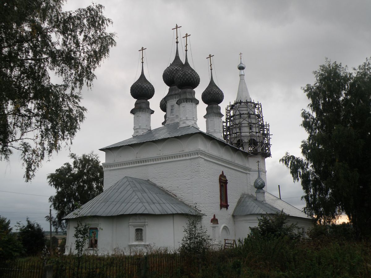 Церковь Николая Чудотворца, Сидоровское (Красносельский район, Костромская область). документальные фотографии