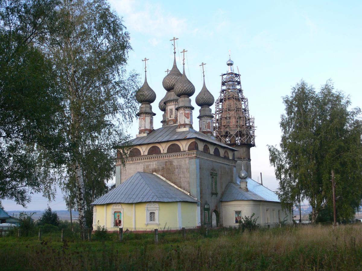 Церковь Николая Чудотворца, Сидоровское (Красносельский район, Костромская область). документальные фотографии
