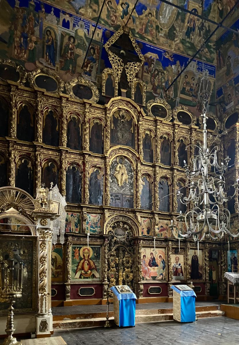 Церковь Николая Чудотворца, Сидоровское (Красносельский район, Костромская область). интерьер и убранство, Главный иконостас, общий вид