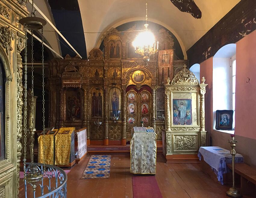 Церковь Воскресения Христова, Верховье (Солигаличский район, Костромская область). интерьер и убранство, Иконостас южного придела