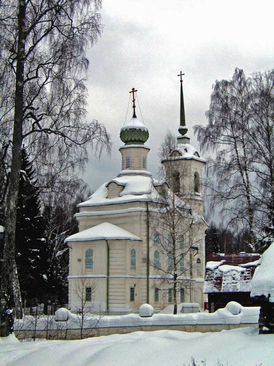 Церковь Николая Чудотворца, Николо-Бережки (Островский район, Костромская область). фасады