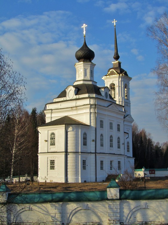 Церковь Николая Чудотворца, Николо-Бережки (Островский район, Костромская область). фасады, вид с северо-востока