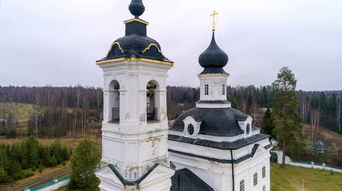 Церковь Николая Чудотворца, Николо-Бережки (Островский район, Костромская область). фасады