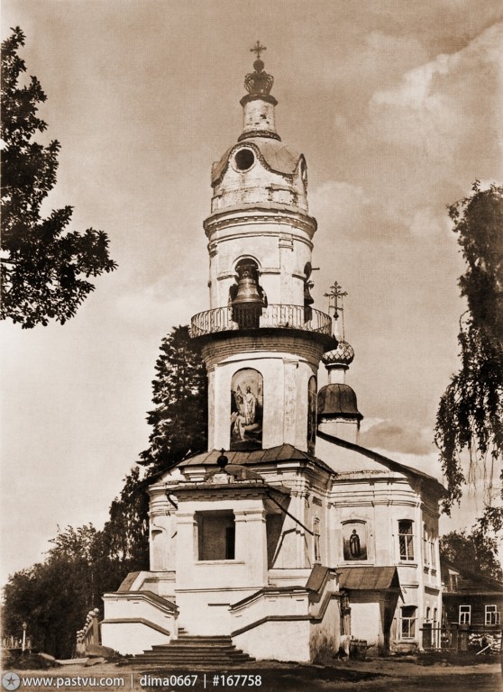 Кострома. Церковь Алексия, человека Божия в Гашеевой слободе. архивная фотография, 1909,Направление съемки:восток. с сайта https://pastvu.com/p/167758