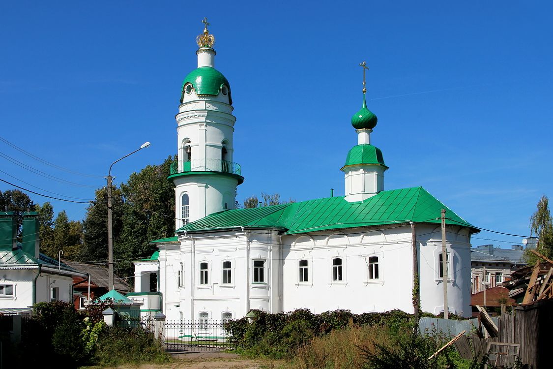 Церковь Алексия, человека Божия в Гашеевой слободе, Кострома (Кострома, город, Костромская область). фасады