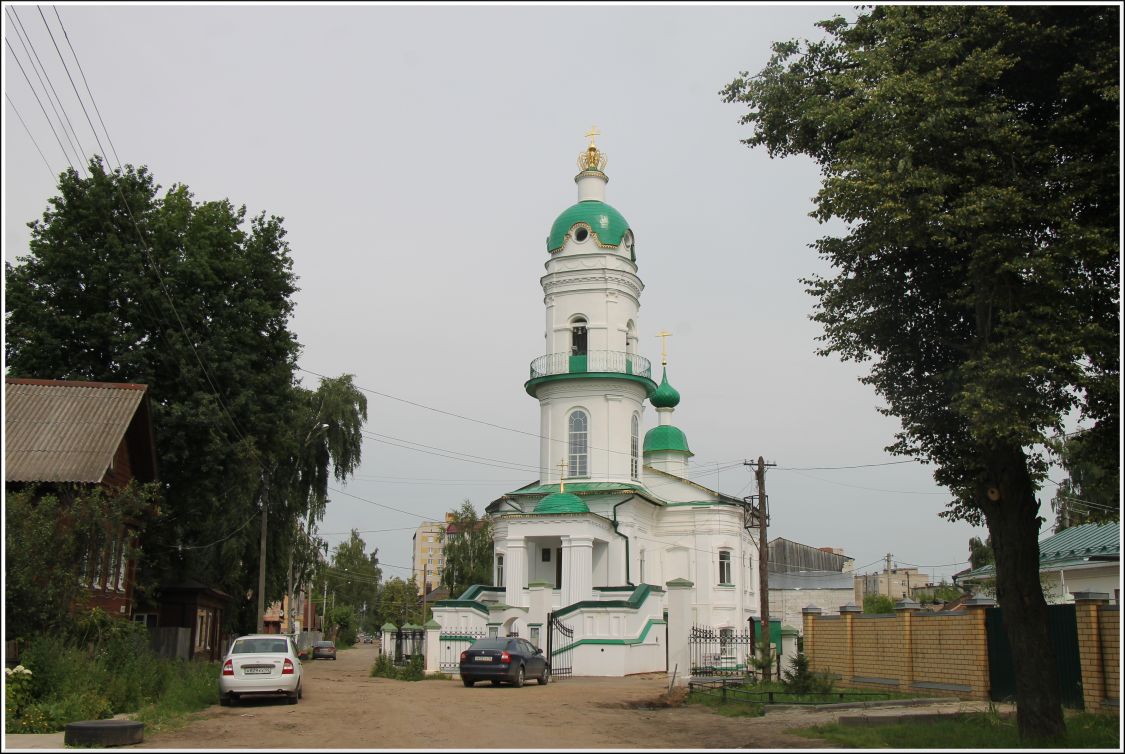 Кострома. Церковь Алексия, человека Божия в Гашеевой слободе. фасады
