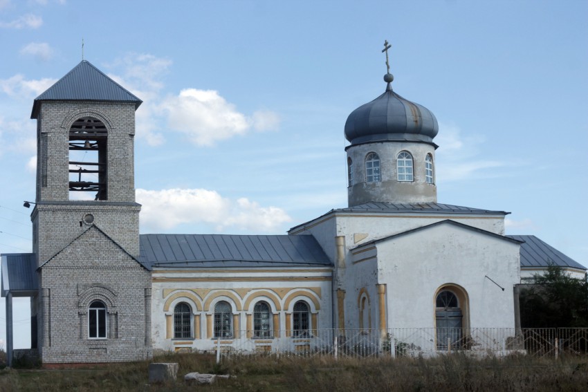 Урыв-Покровка. Церковь Николая Чудотворца. фасады