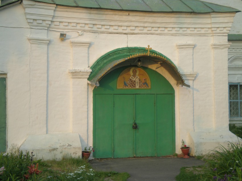 Церковь Николая Чудотворца, Поддубное (Костромской район, Костромская область). архитектурные детали