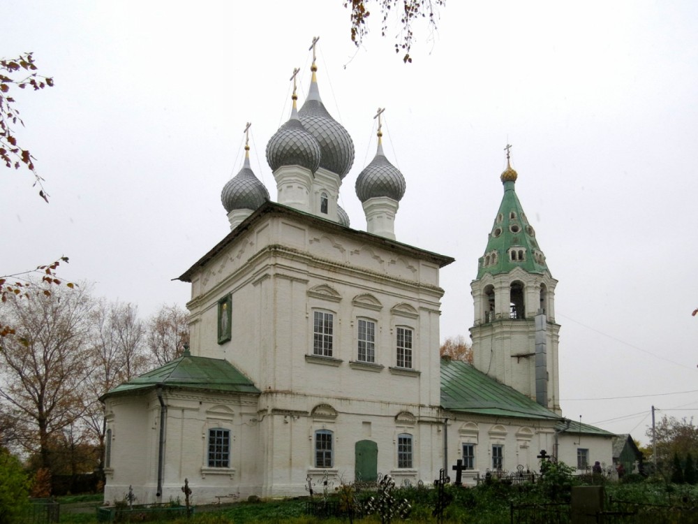 Церковь Николая Чудотворца, Поддубное (Костромской район, Костромская область). фасады