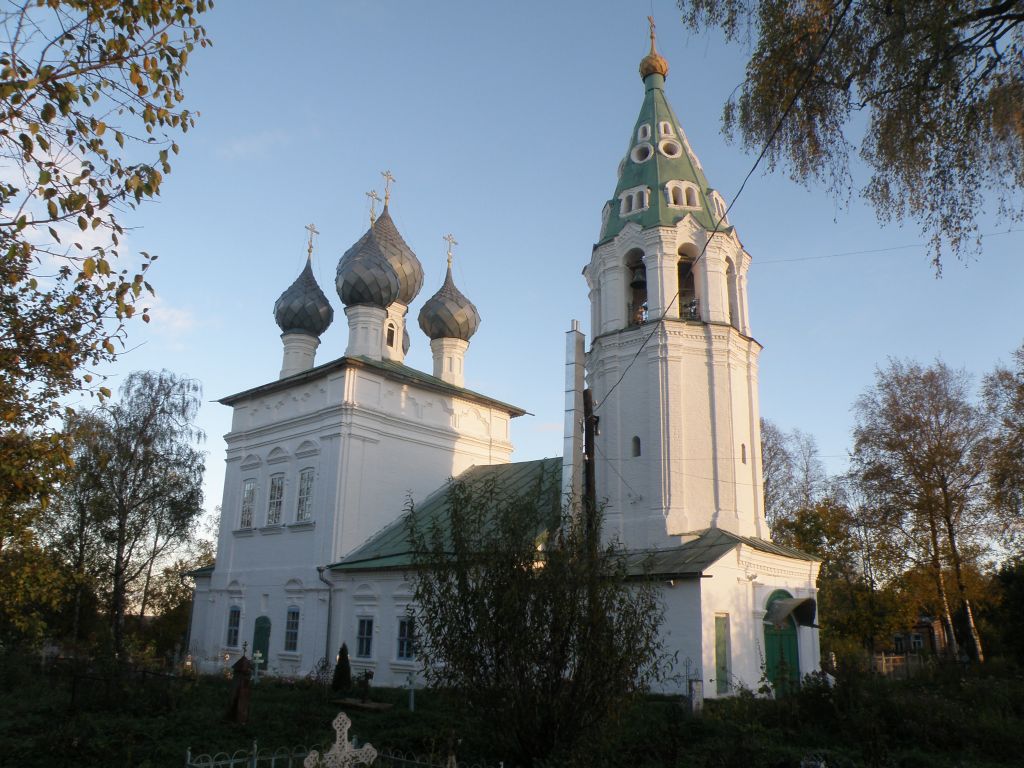 Церковь Николая Чудотворца, Поддубное (Костромской район, Костромская область). фасады