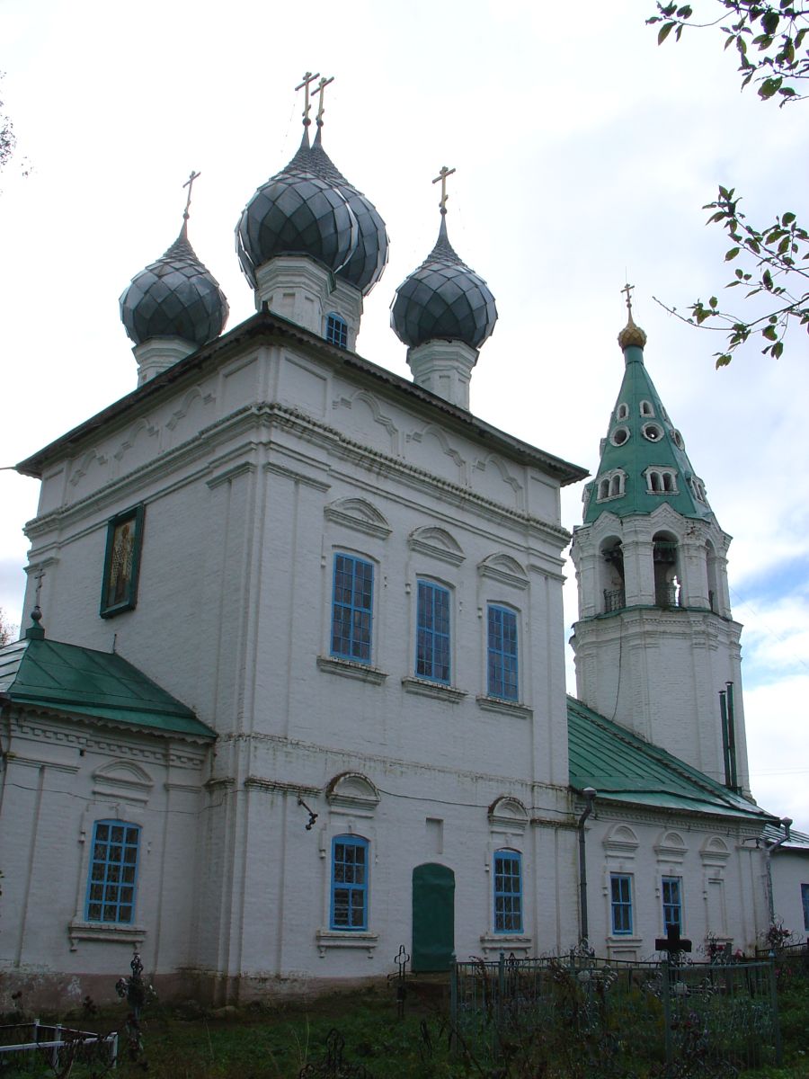 Церковь Николая Чудотворца, Поддубное (Костромской район, Костромская область). фасады