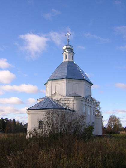 Церковь Похвалы Божией Матери, Угольское (Островский район, Костромская область). фасады