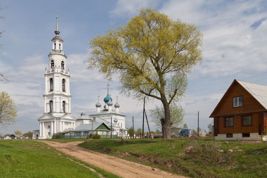 Тетеринское. Успенская Тетеринская пустынь. общий вид в ландшафте