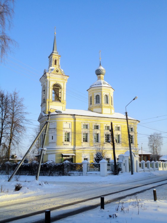 Церковь Преображения Господня, Нерехта (Нерехтский район, Костромская область). фасады