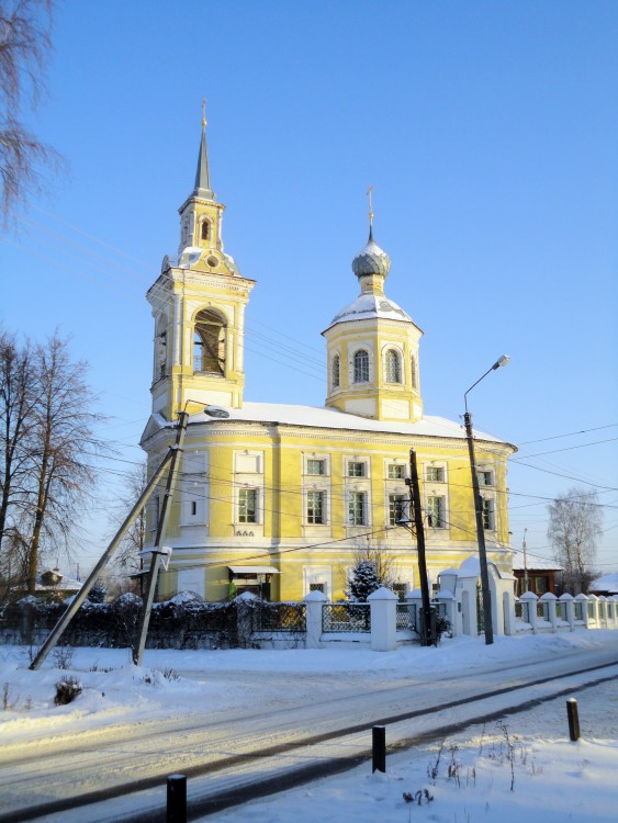 Нерехта. Церковь Спаса Преображения. фасады