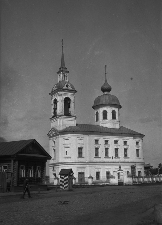 Нерехта. Церковь Спаса Преображения. архивная фотография, фото 1914 г.